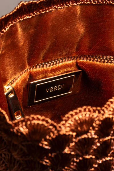 Mochila Kaia Seashell Oro Rosa y Cobre