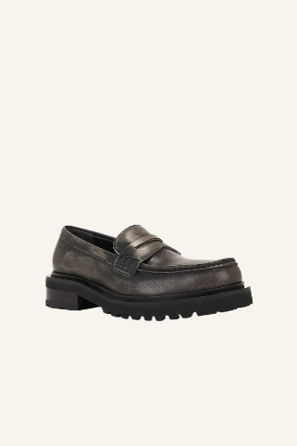 Mocasin Golden Goose Chunky Loafer Distressed Bull Leather Uppr Mujer