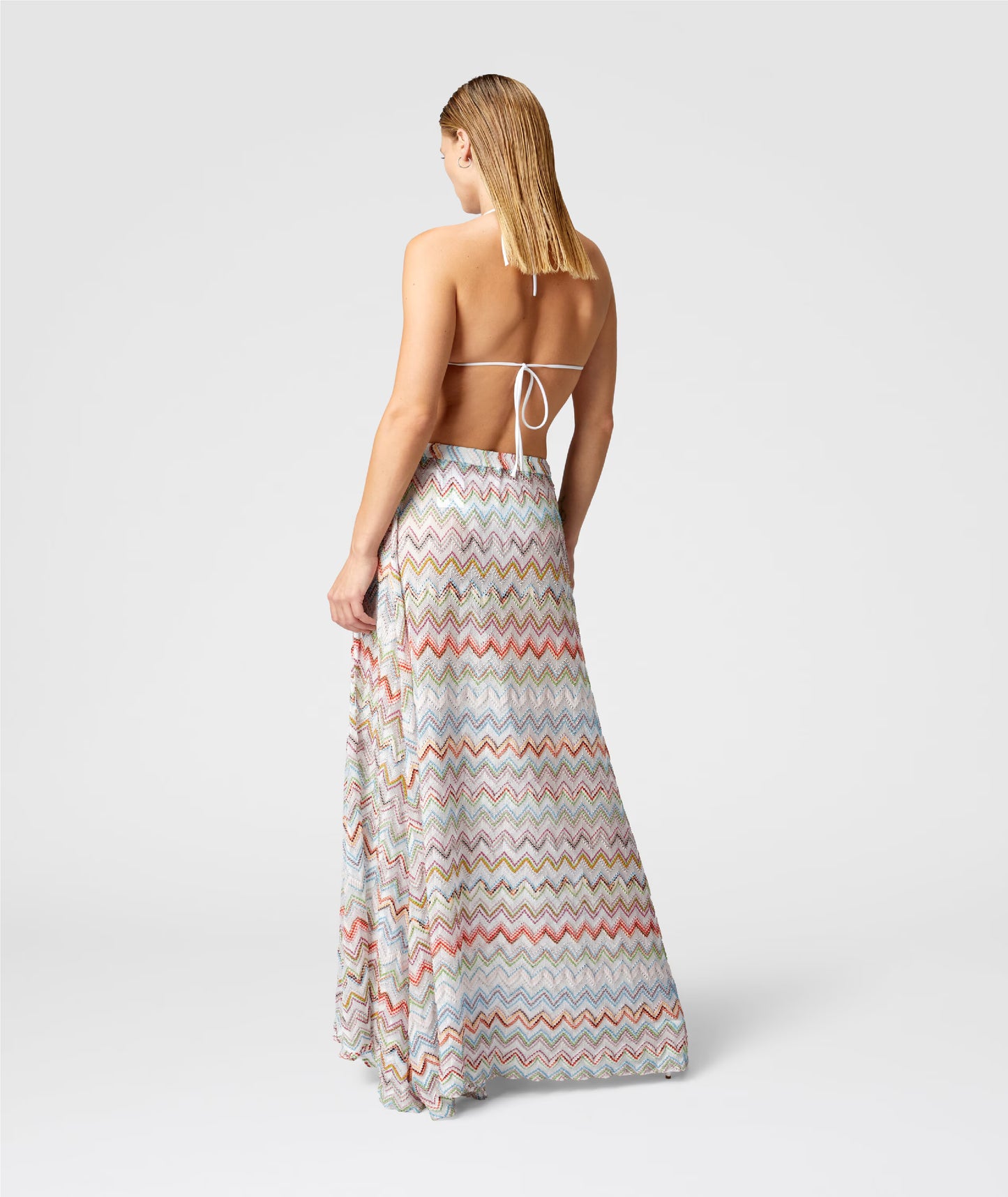 Maxi Falda Lame 3D