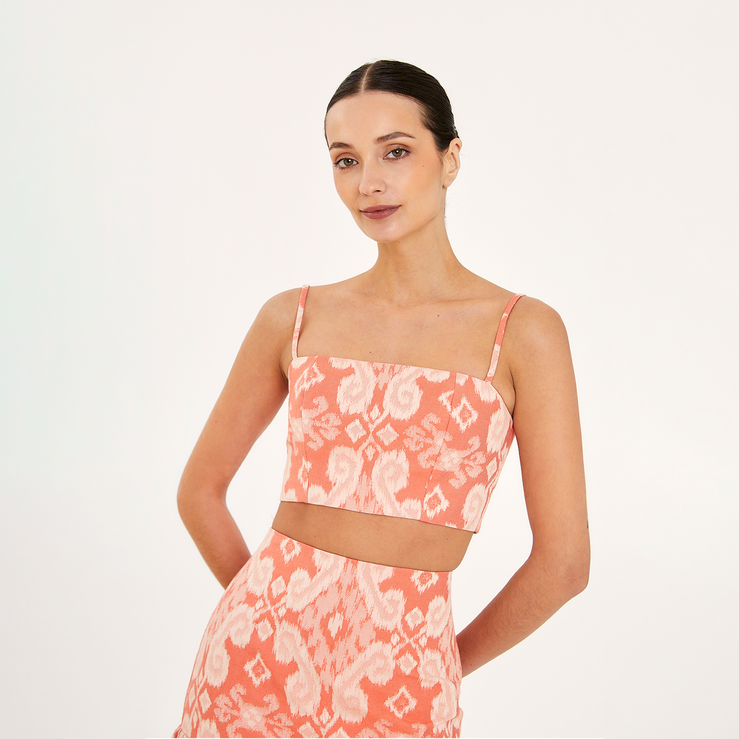 Top Bustier Orangers