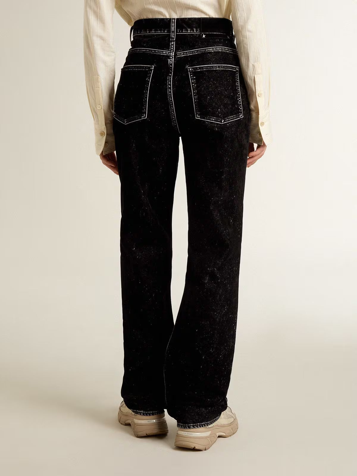 Pantalon Denim Journey Straight Velvet Washed