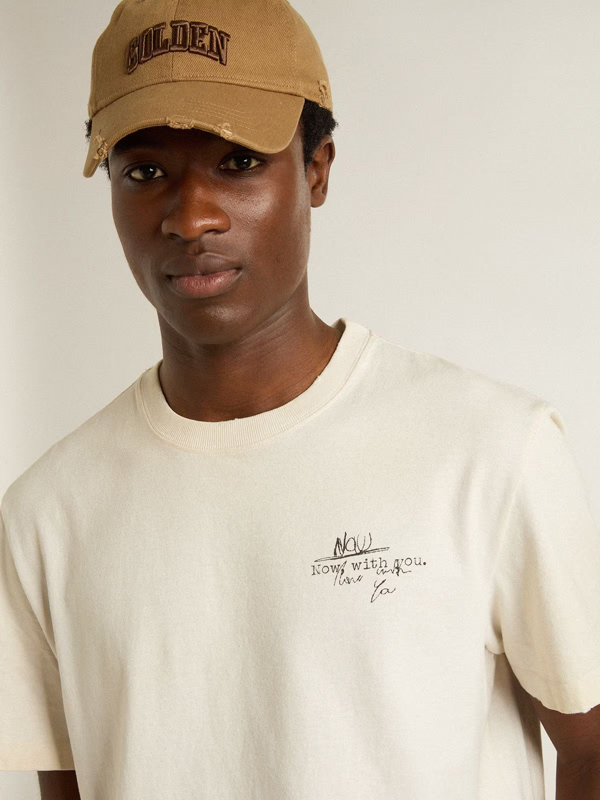 T-Shirt Journey Vintage With Printgauze