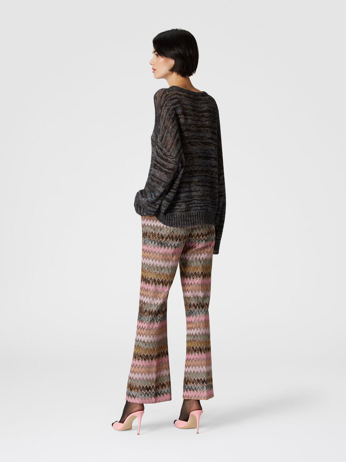 Pantalon Multicolor Spacedyed With Dark Base