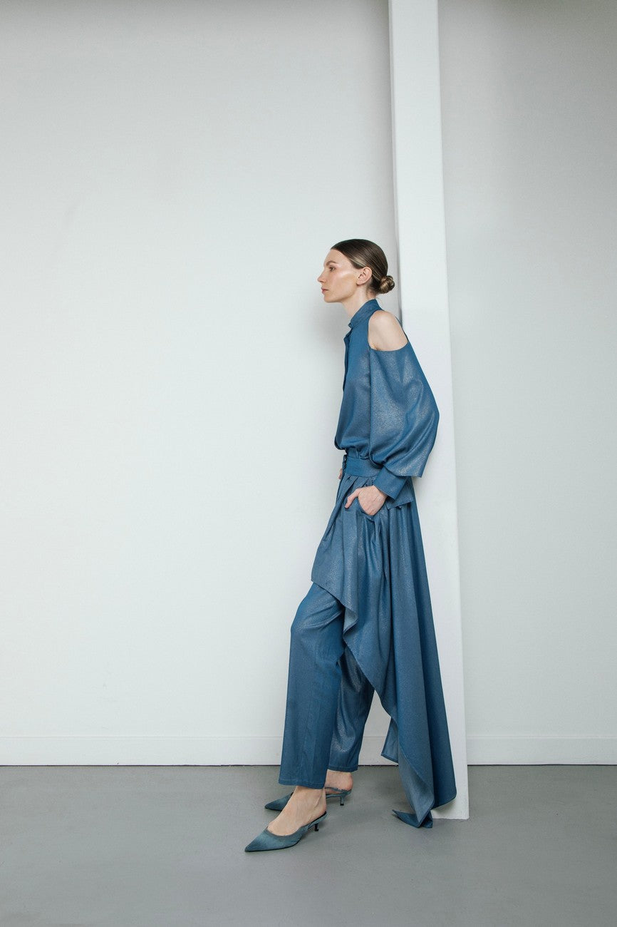 Pantalón Denim Shine