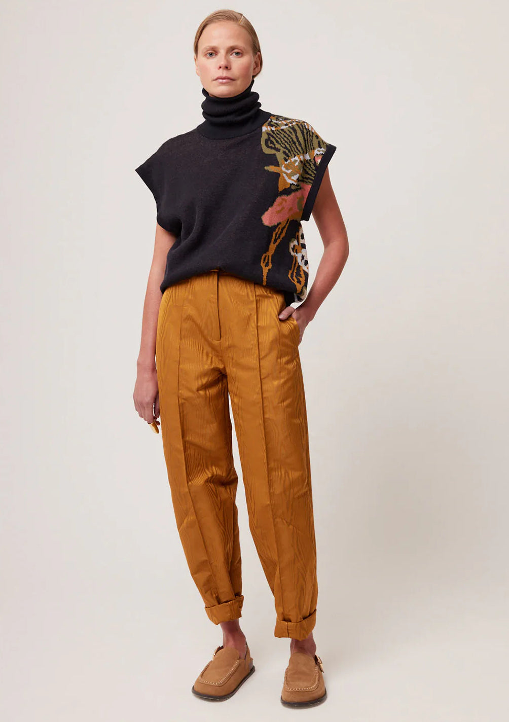 Pantalon Moire