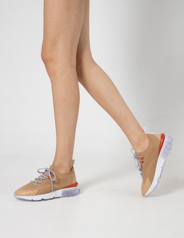 Zapatillas deportivas knit nappa