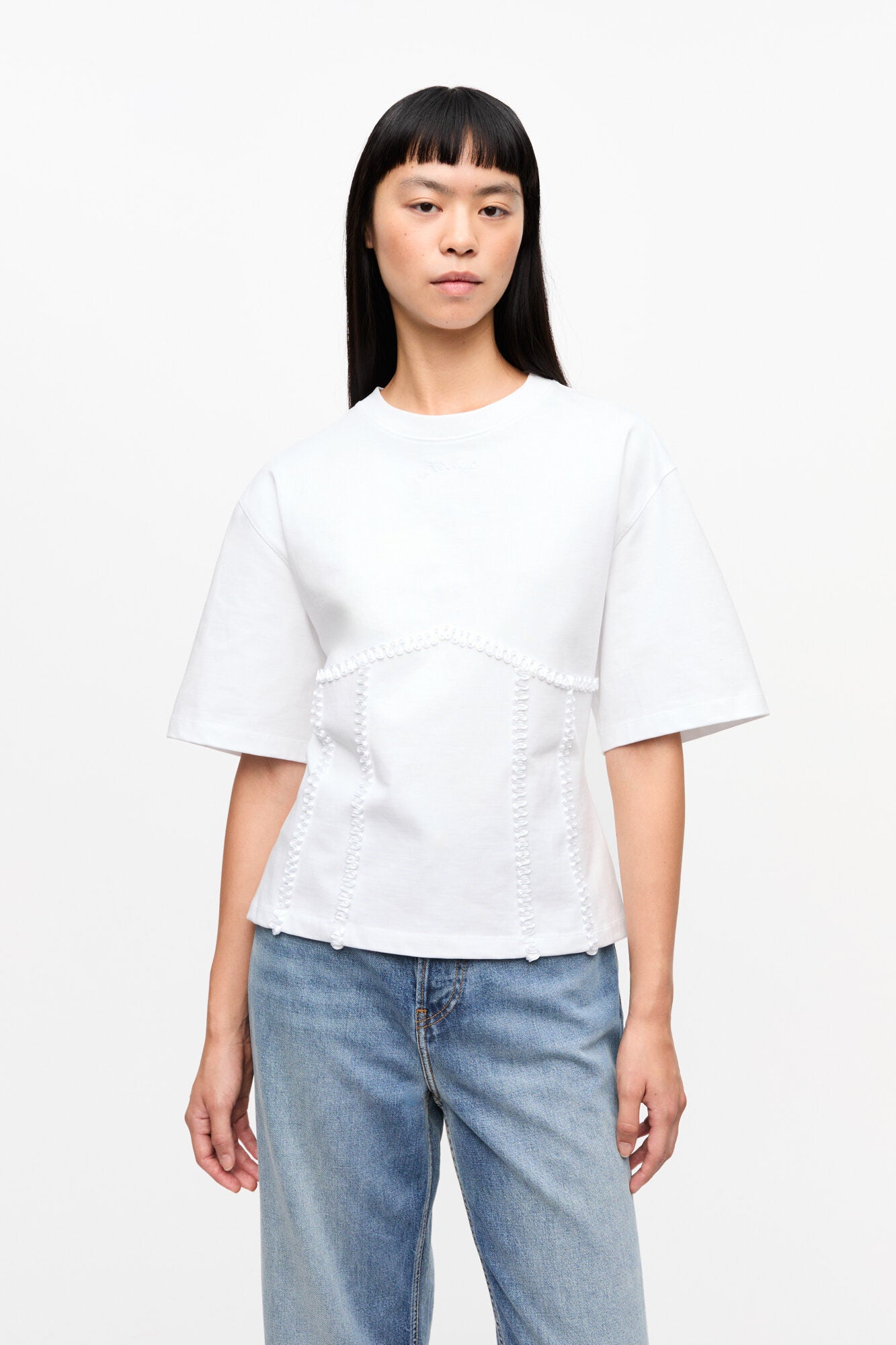 T-Shirt Tie Back Waisted