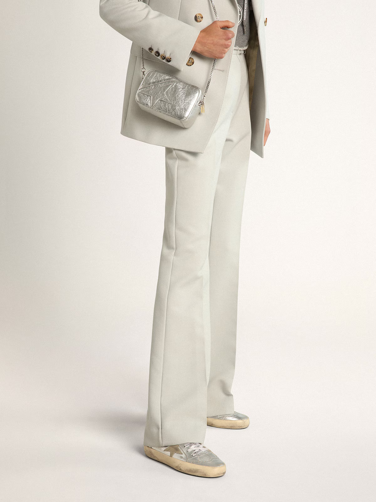 Zapatillas Golden Goose Mid Star Laminated Upper Mujer