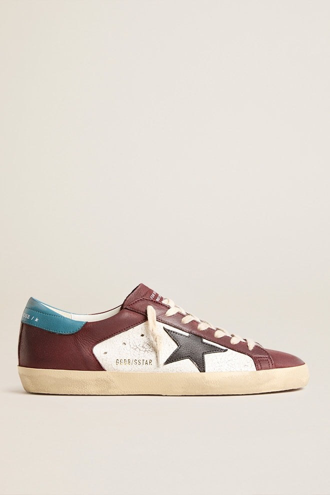 Zapatillas Golden Goose Super Star Crack And Leather Upper Leather Star Hombre