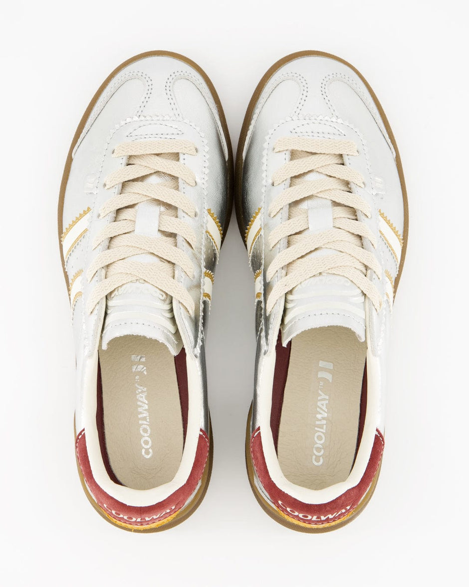 Zapatillas Coolway De Mujer Kiro Silver