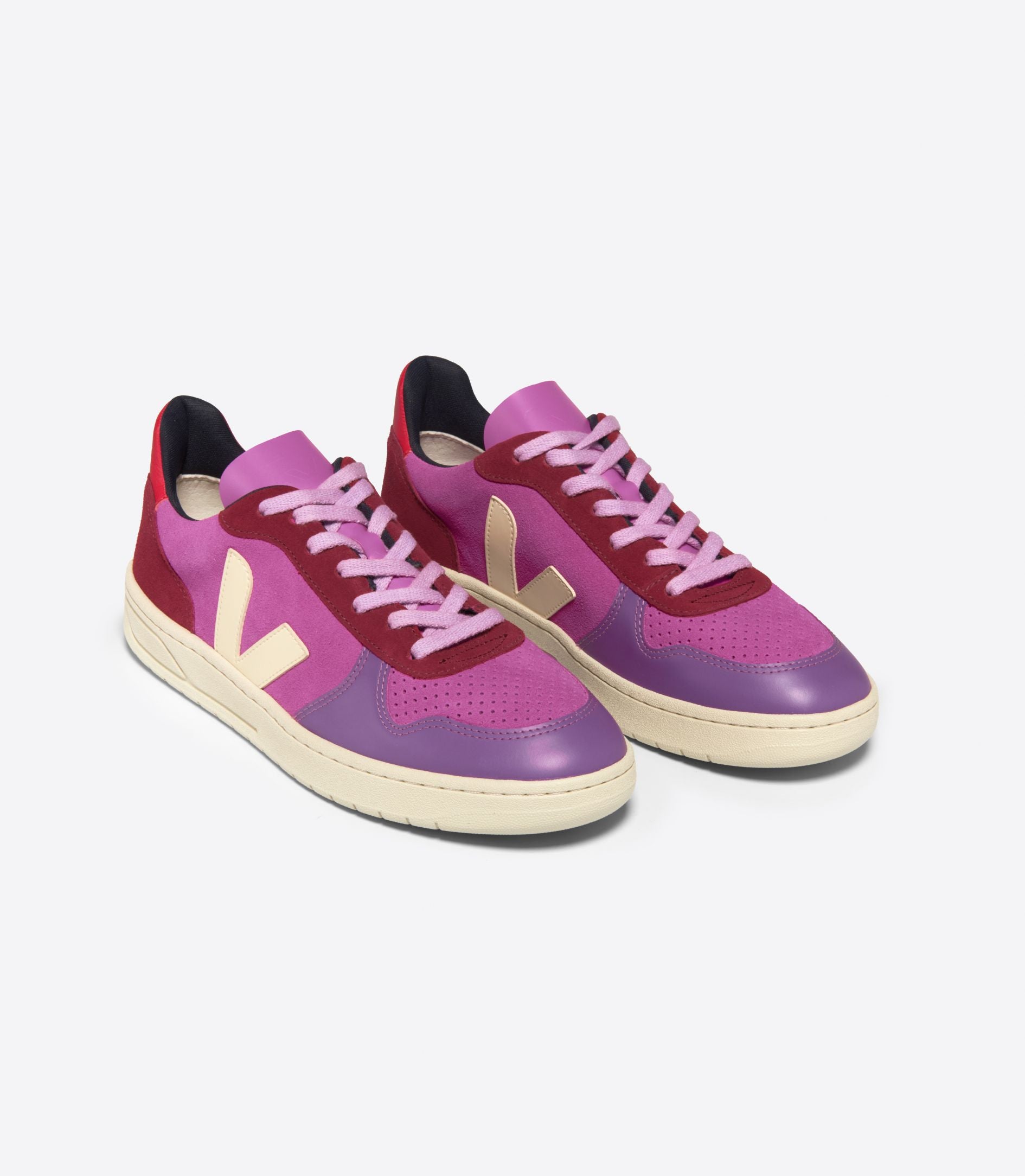 Zapatillas Veja V-10 Suede Mujer