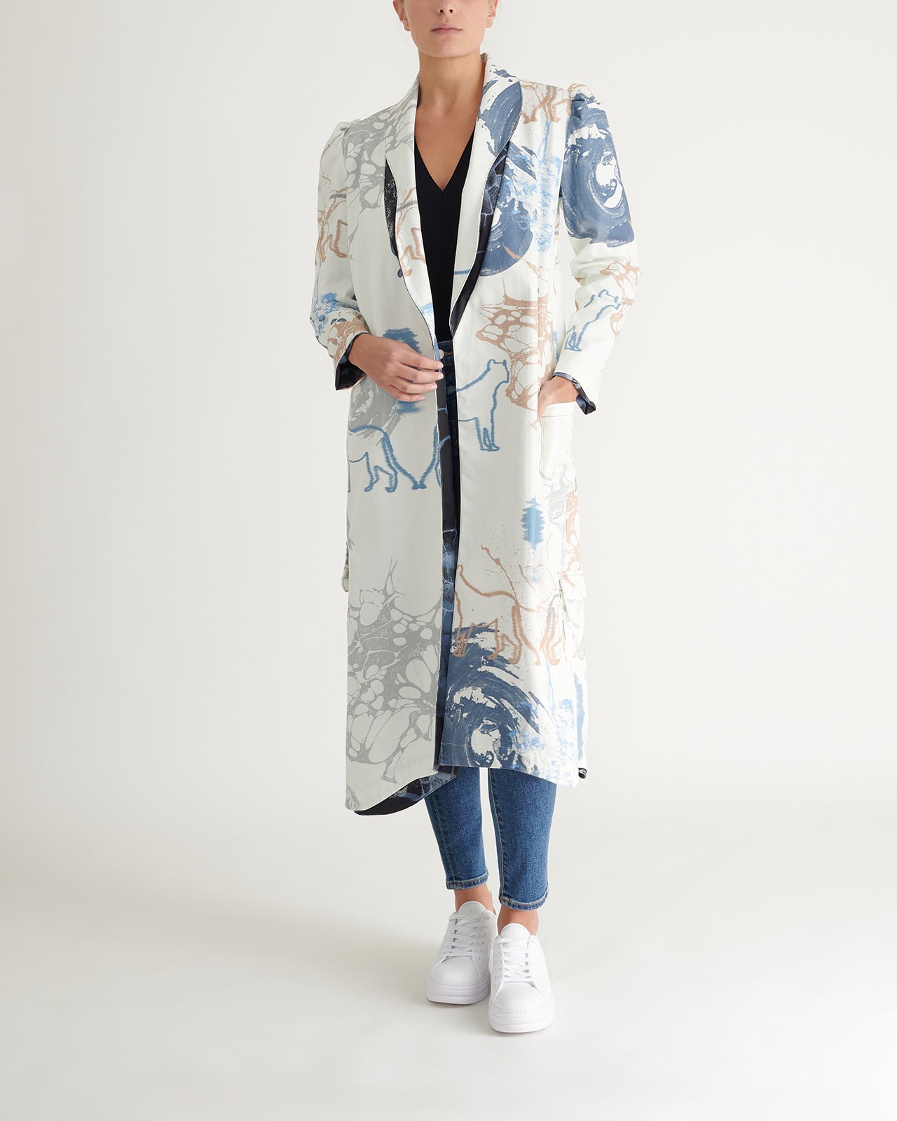 Abrigo Coat Roca Reversible