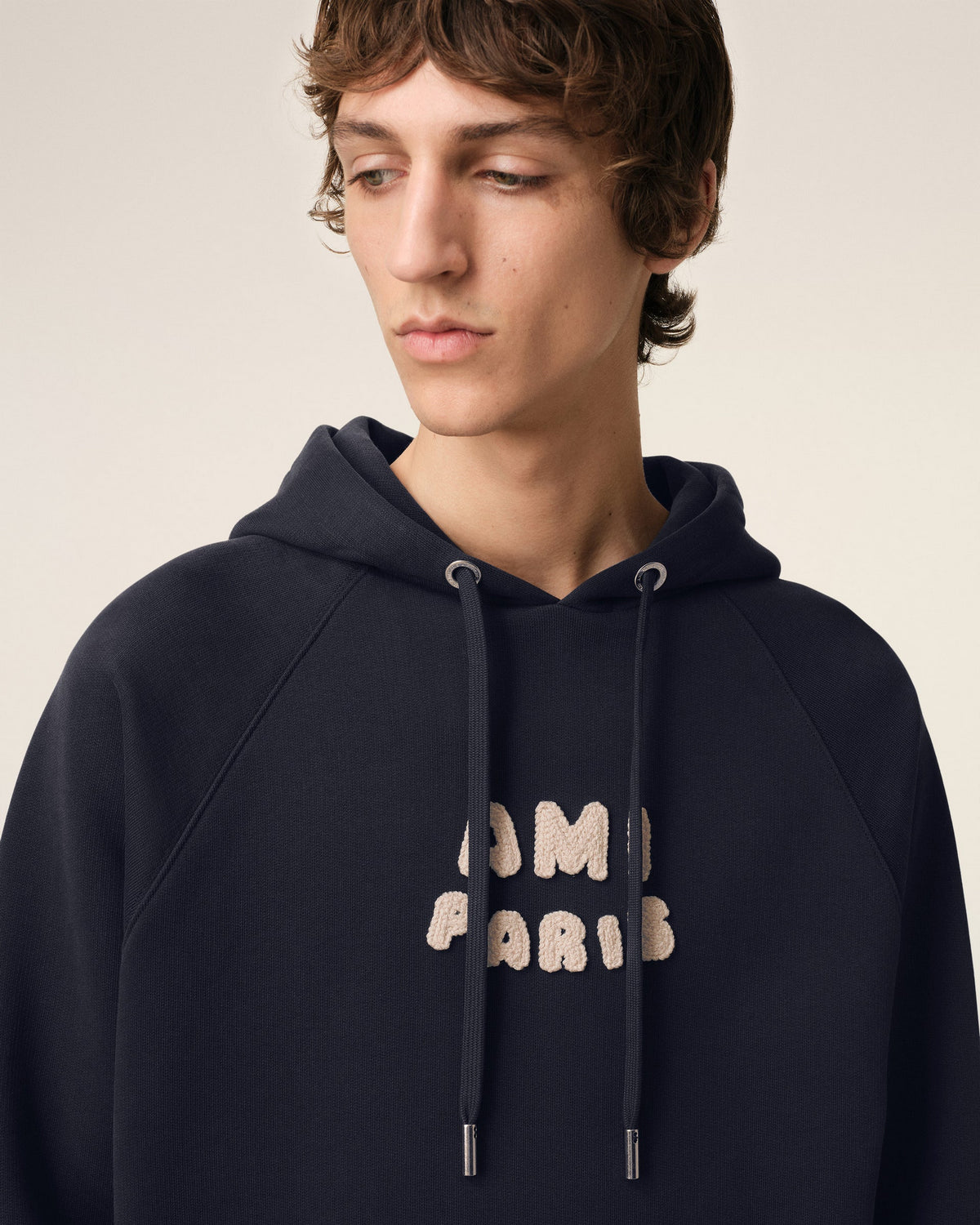 Sweater With Ami Paris Patch