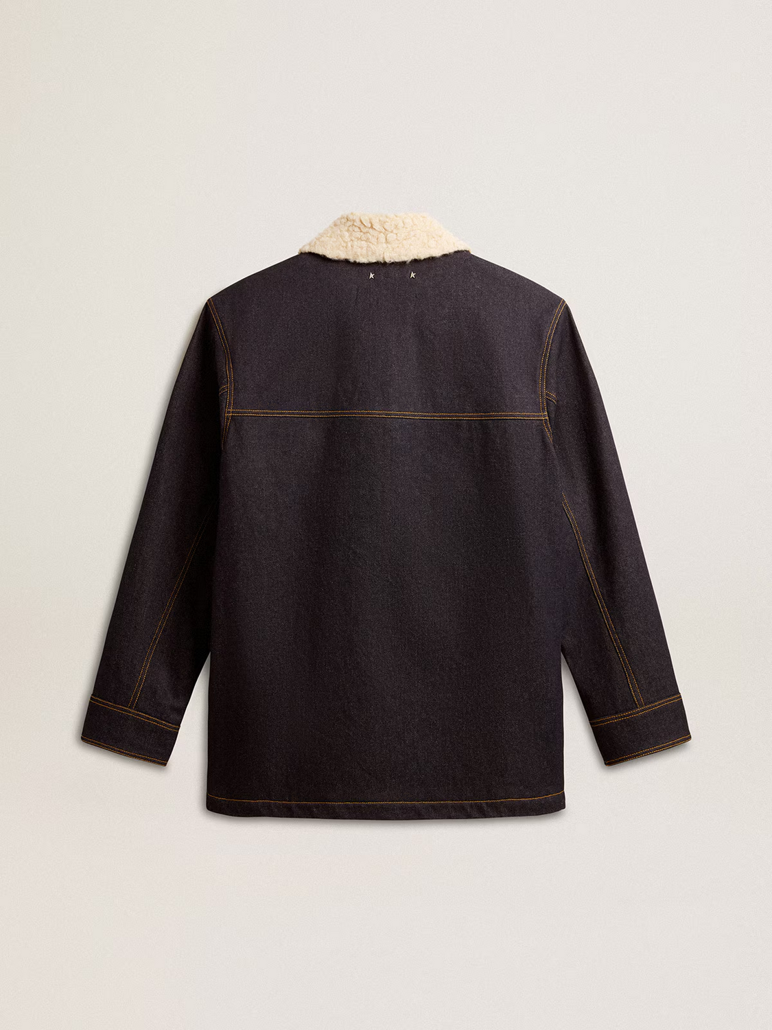 Chaqueta Golden Goose Caban One Wash Denime Hombre