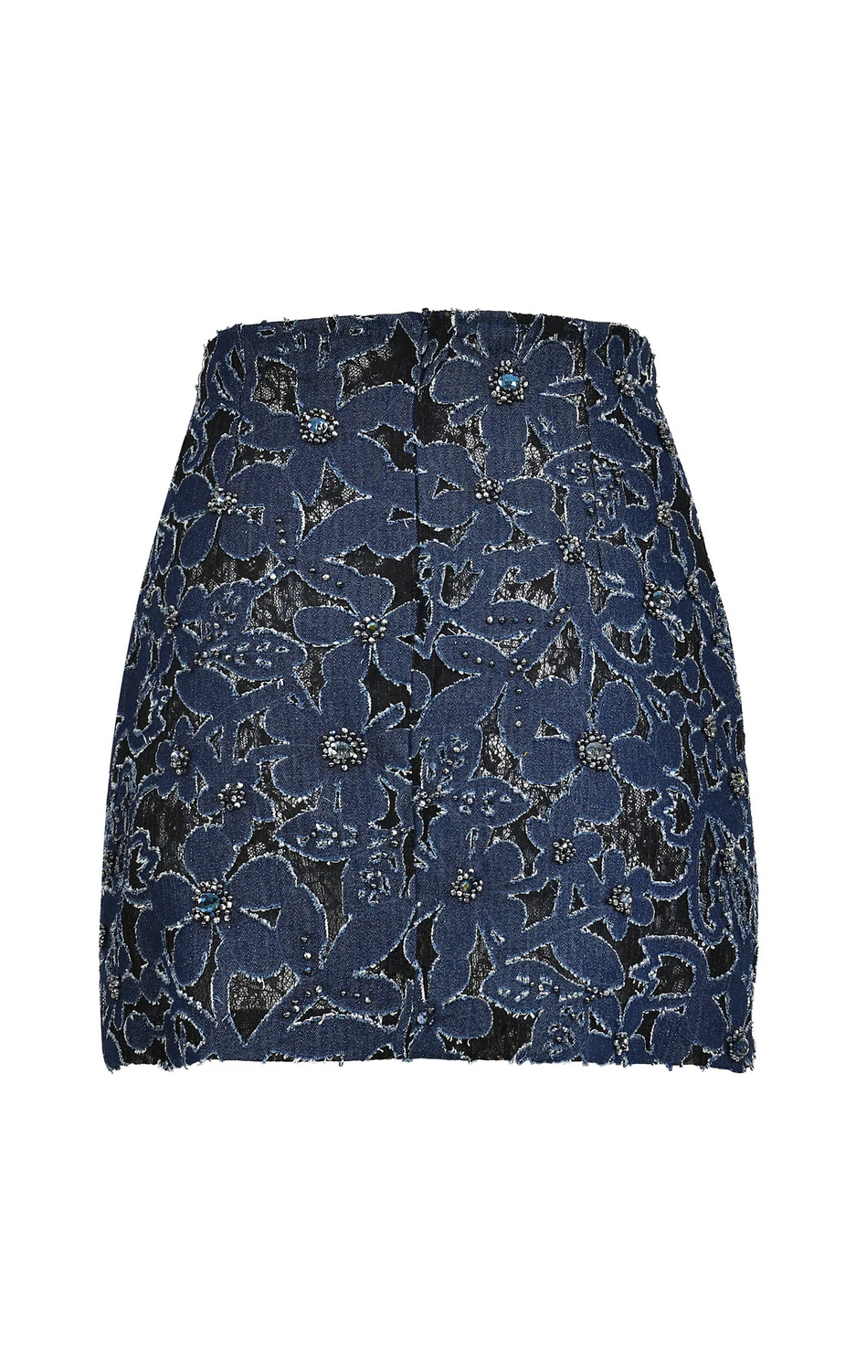 Mini Falda Luces Denim