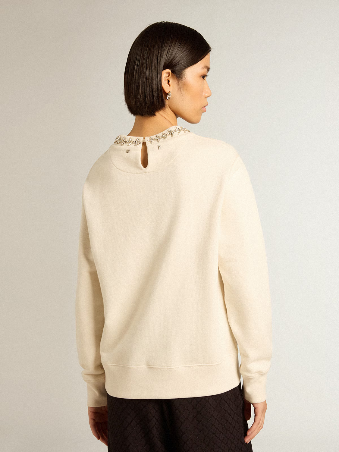 Jersey Golden Goose Journey Regular Crewneck Mujer