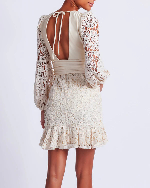 Mini Vestido Crochet