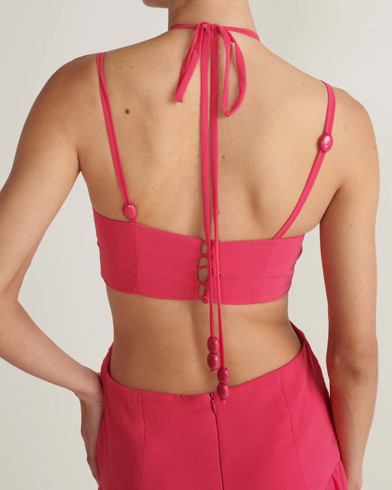 Maxi Vestido Maxi Rosado