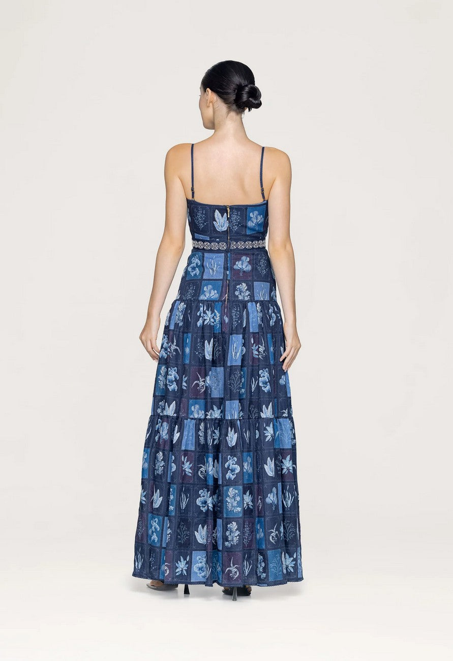 Maxi Vestido Lima Algae
