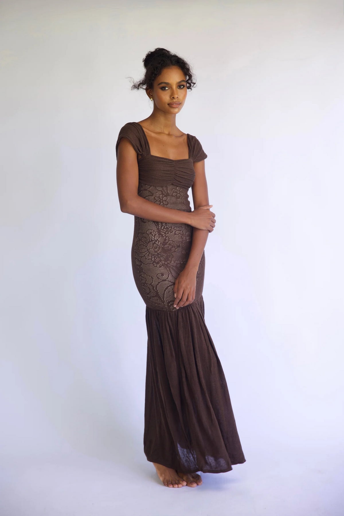 Maxi Vestido Areia