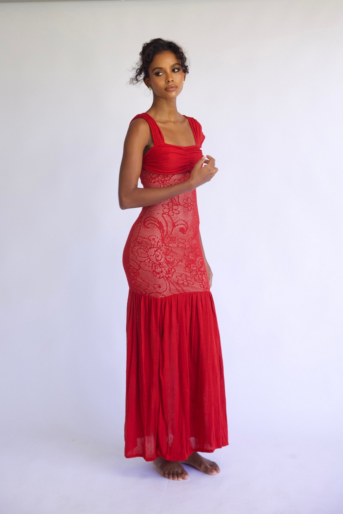 Maxi Vestido Areia