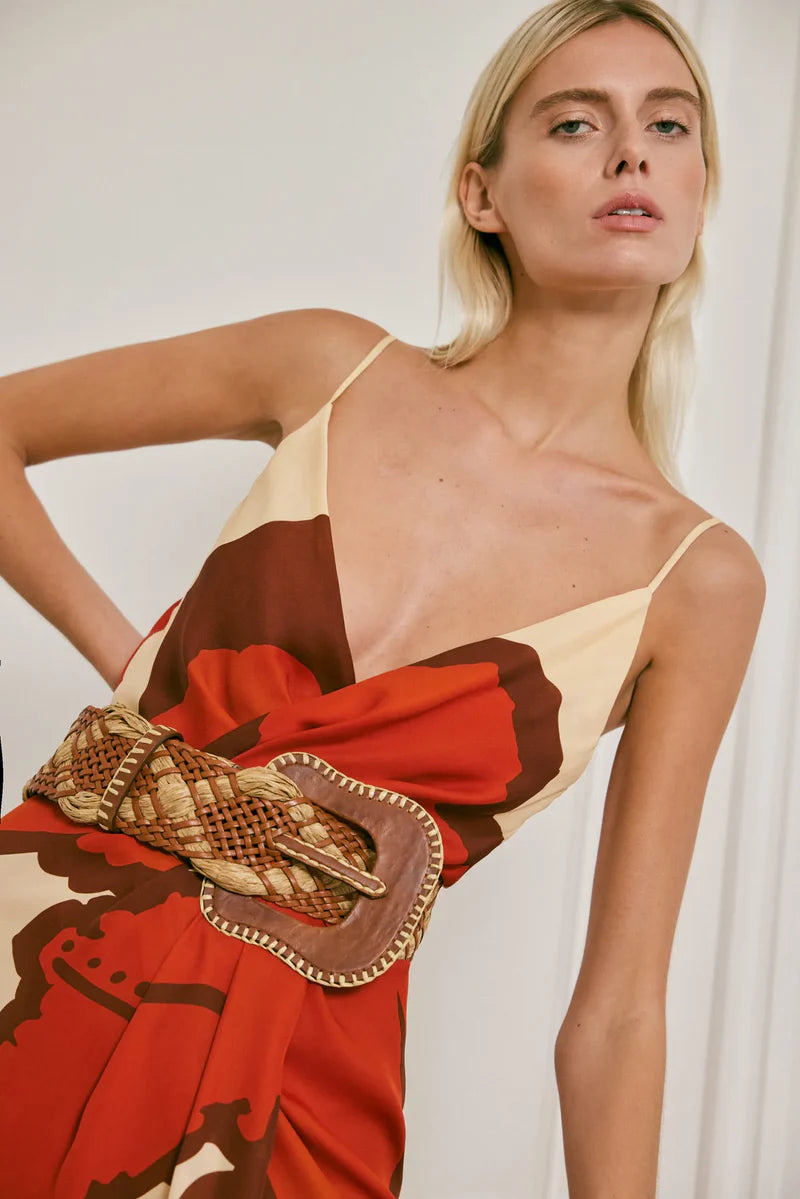 Maxi Vestido Swatches Of Hope