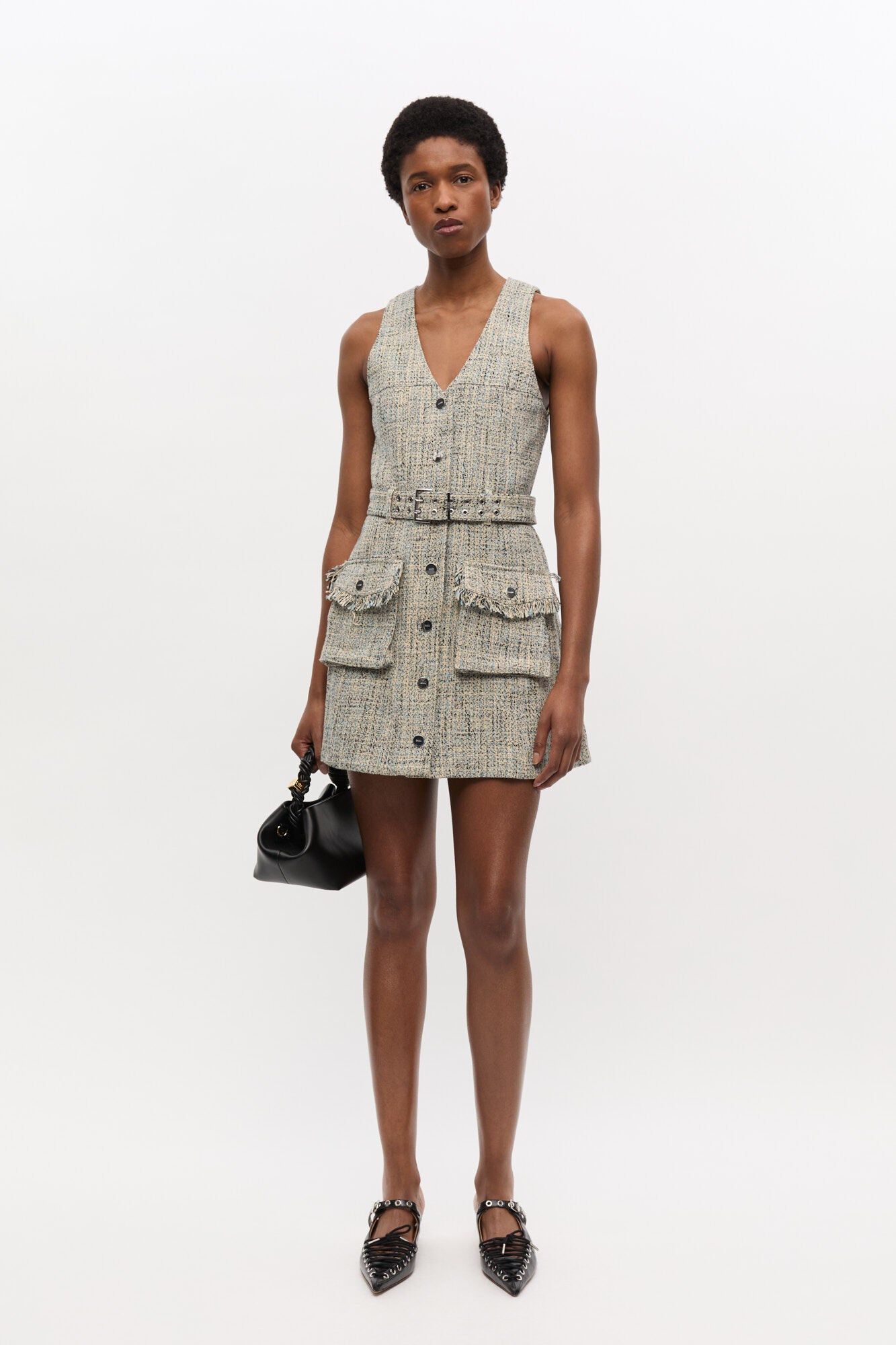 Mini Vestido Sleeveless