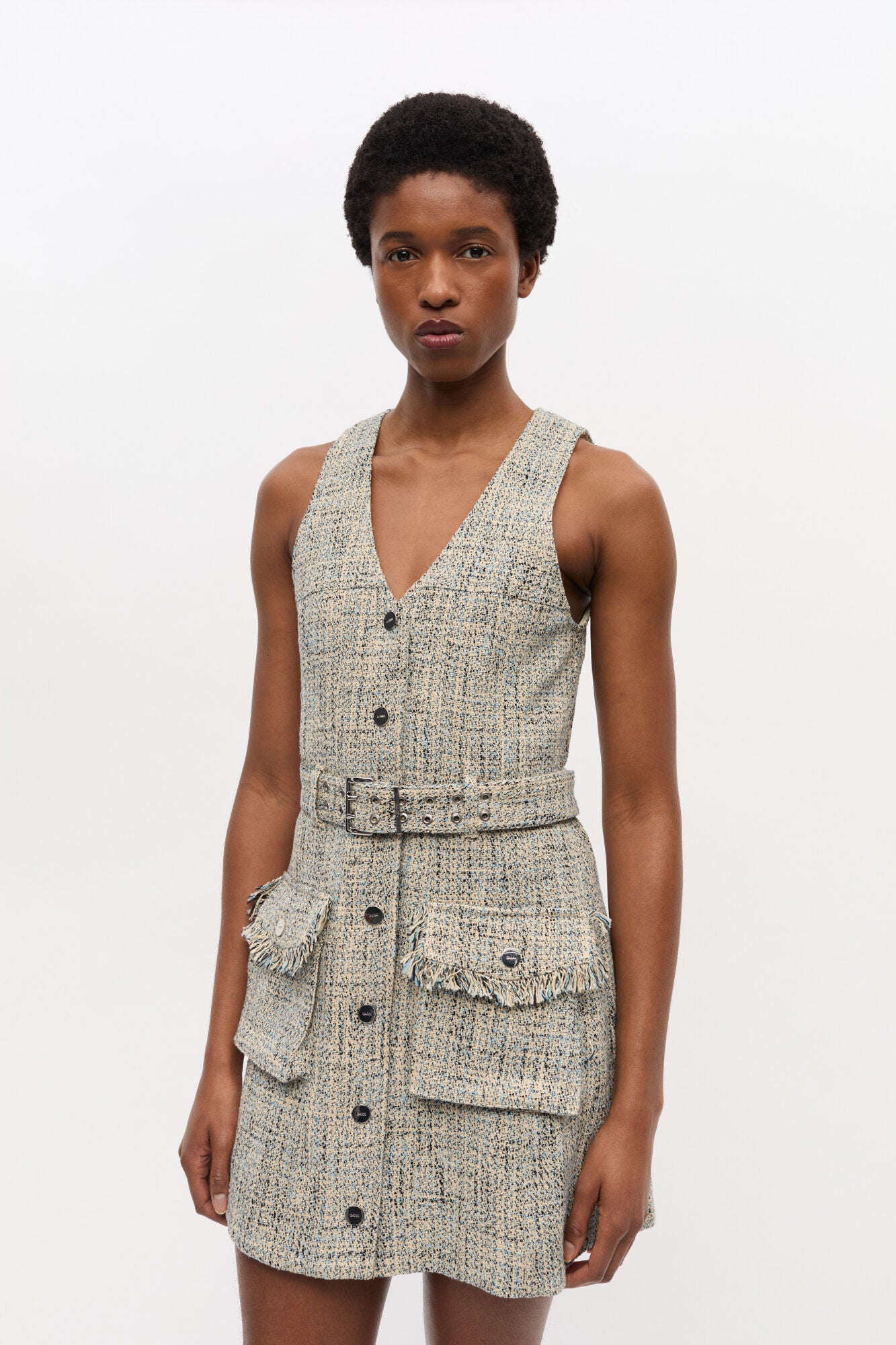 Mini Vestido Sleeveless