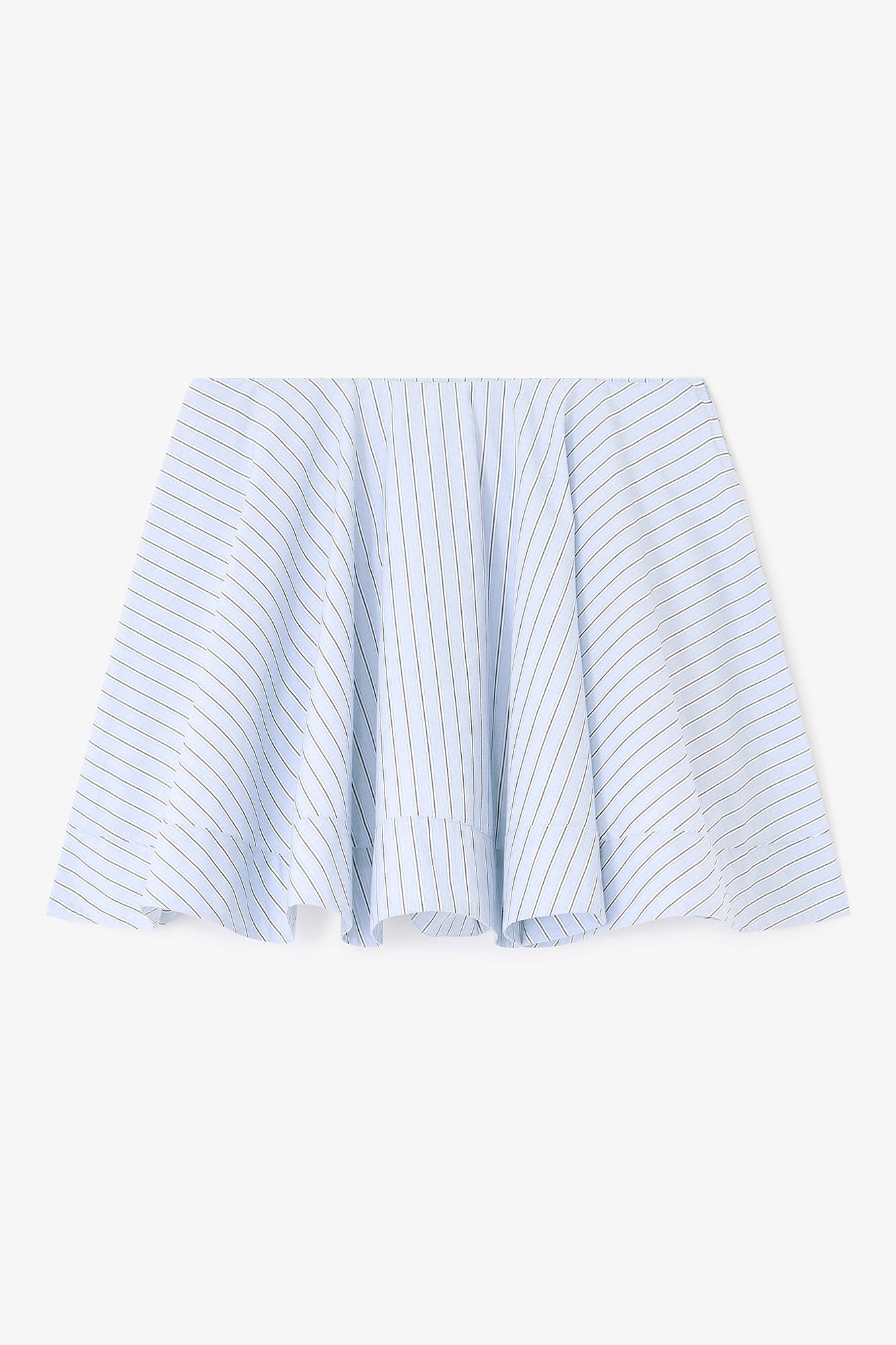 Mini Falda Circle Stripe Cotton