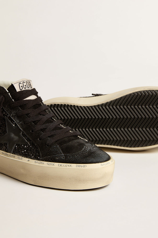 Zapatillas Golden Goose Hi Mid Star Glitter Upper Mujer