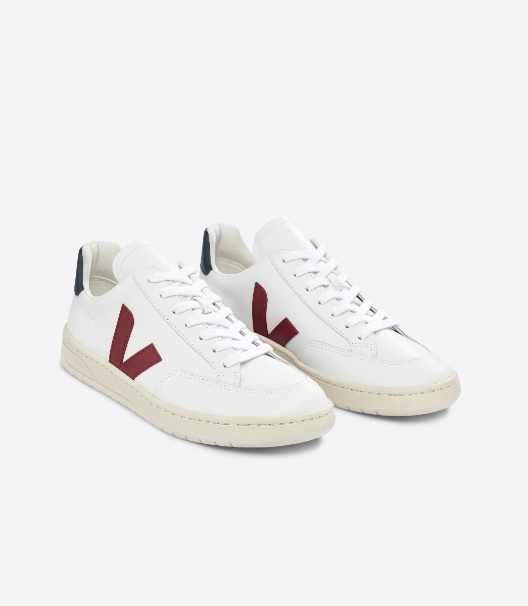 Zapatilla Veja De Hombre V-12 Marsala Nautico