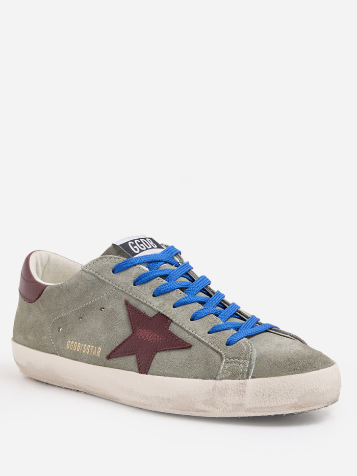 Zapatilla Golden Goose Super Star Suede Leather Star Hombre