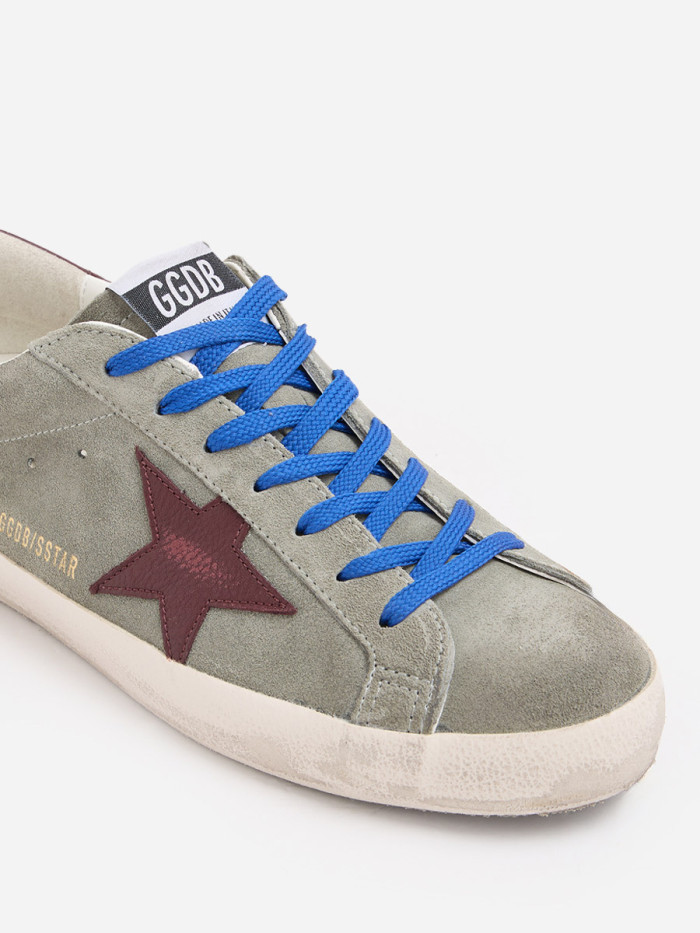 Zapatilla Golden Goose Super Star Suede Leather Star Hombre
