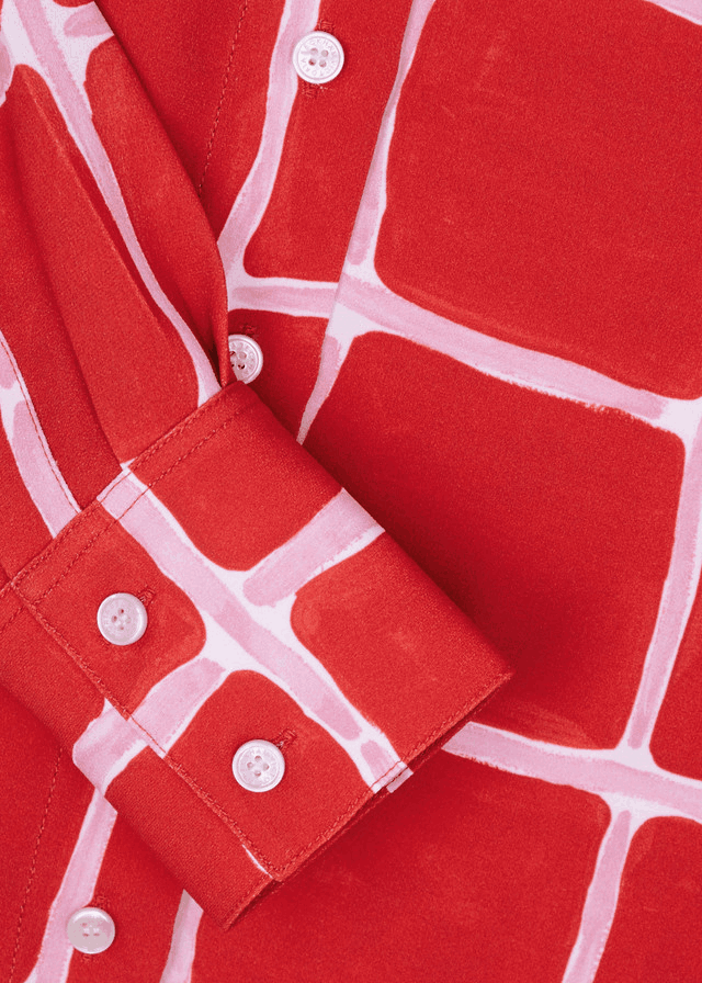 Camisa Pointed Collar