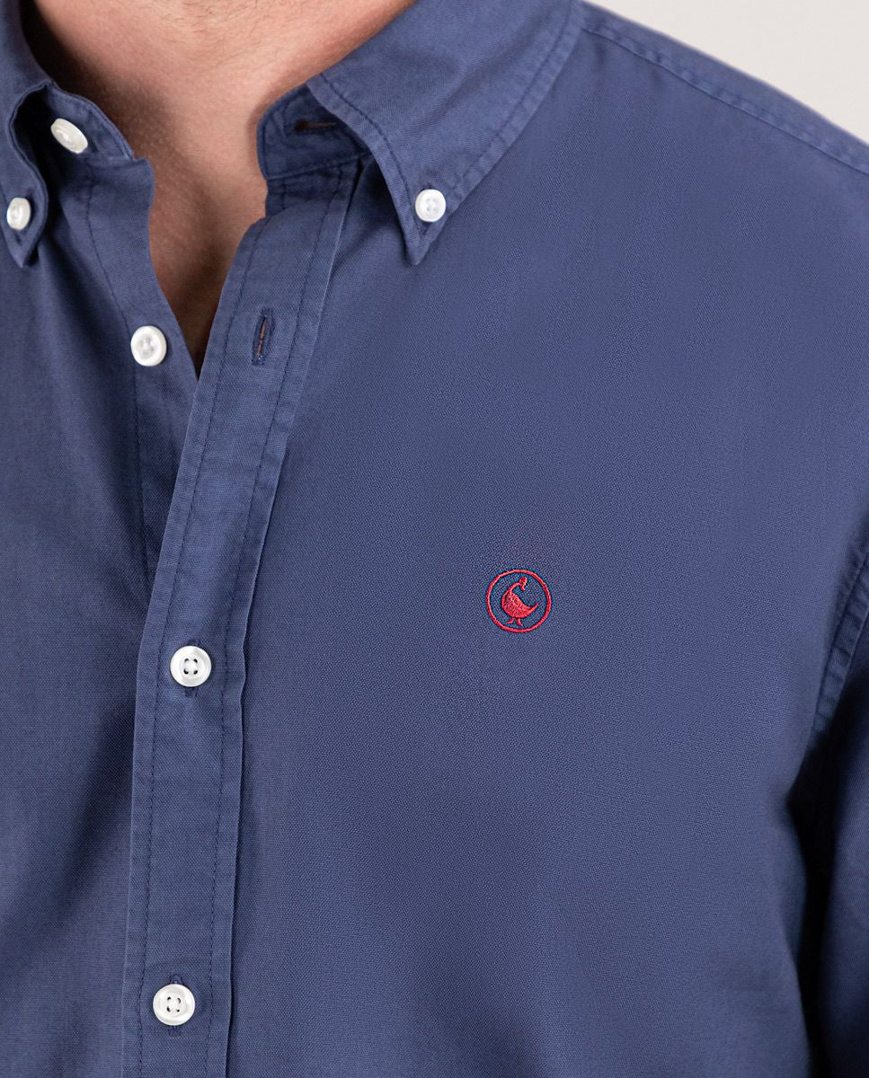 Camisa Algodon Garment Dyed