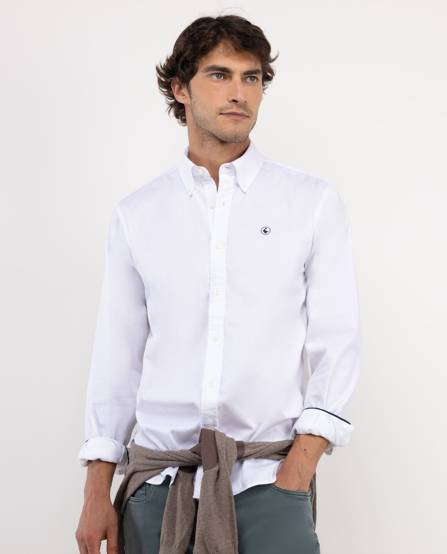 Camisa Algodon Garment Dyed