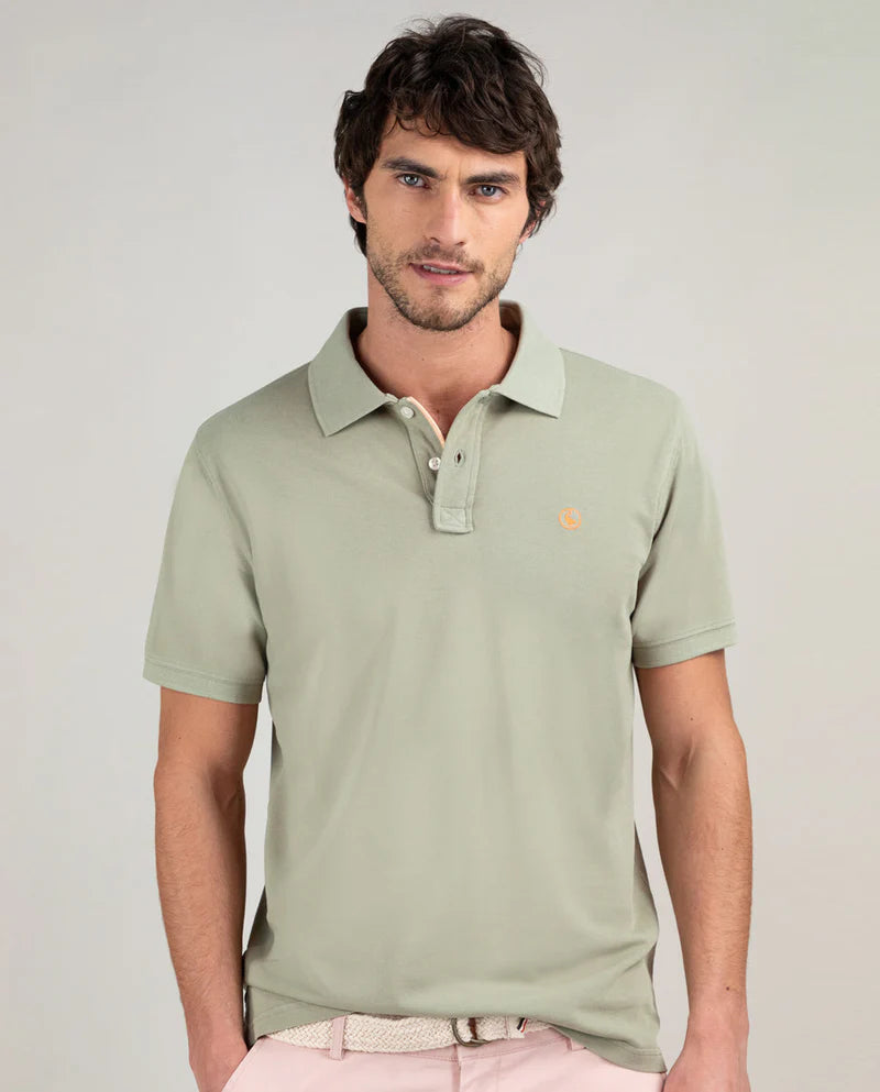 Polo Pique Garment Dyed