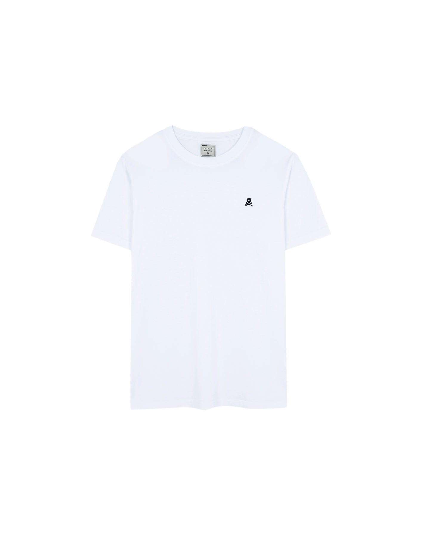 Camiseta Básica Calavera Blanca