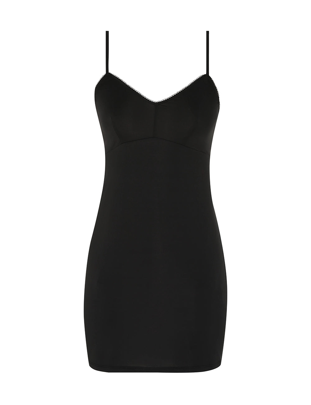 Vestido Crush High Neck Frilled