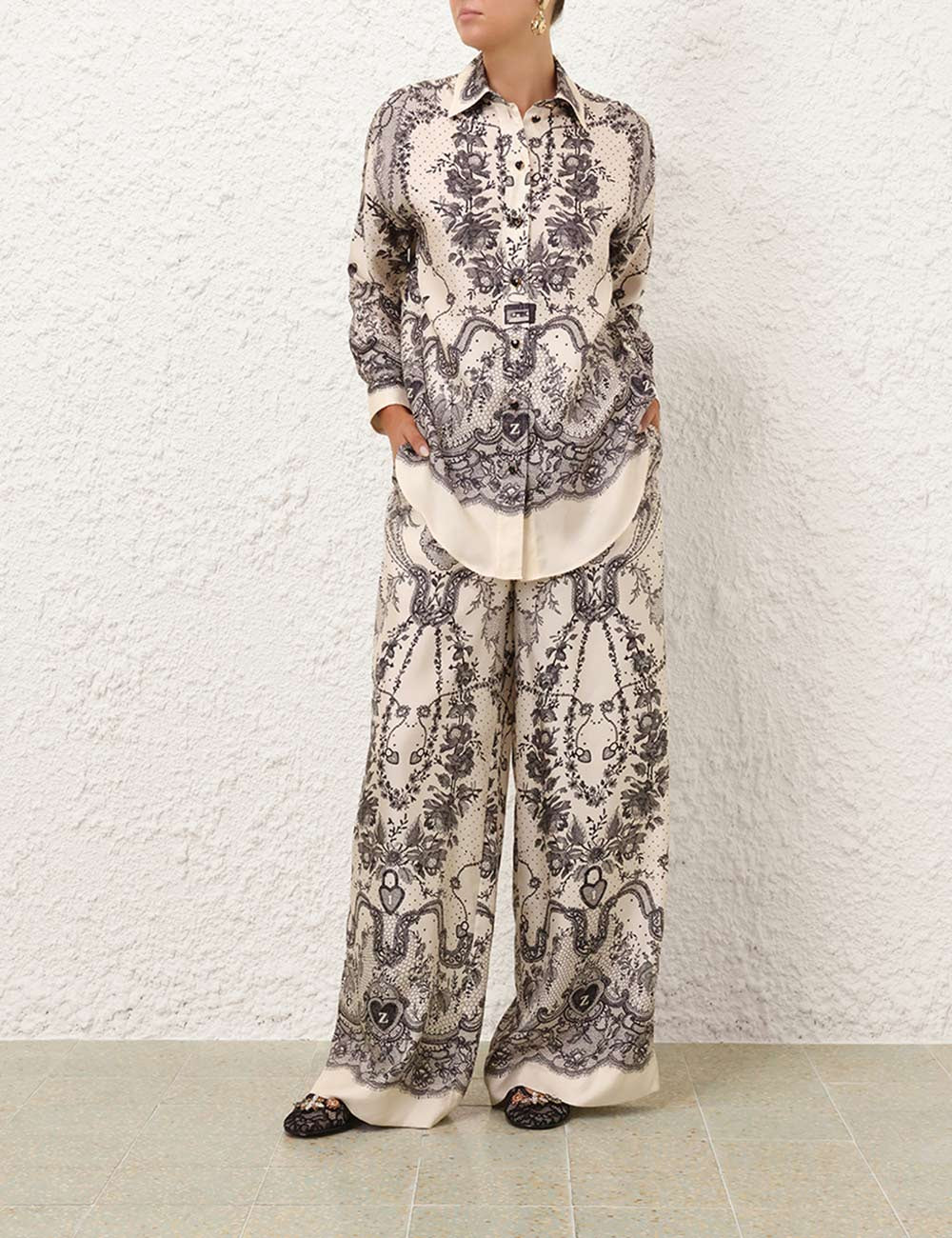 Pantalon Crush Draw Waist