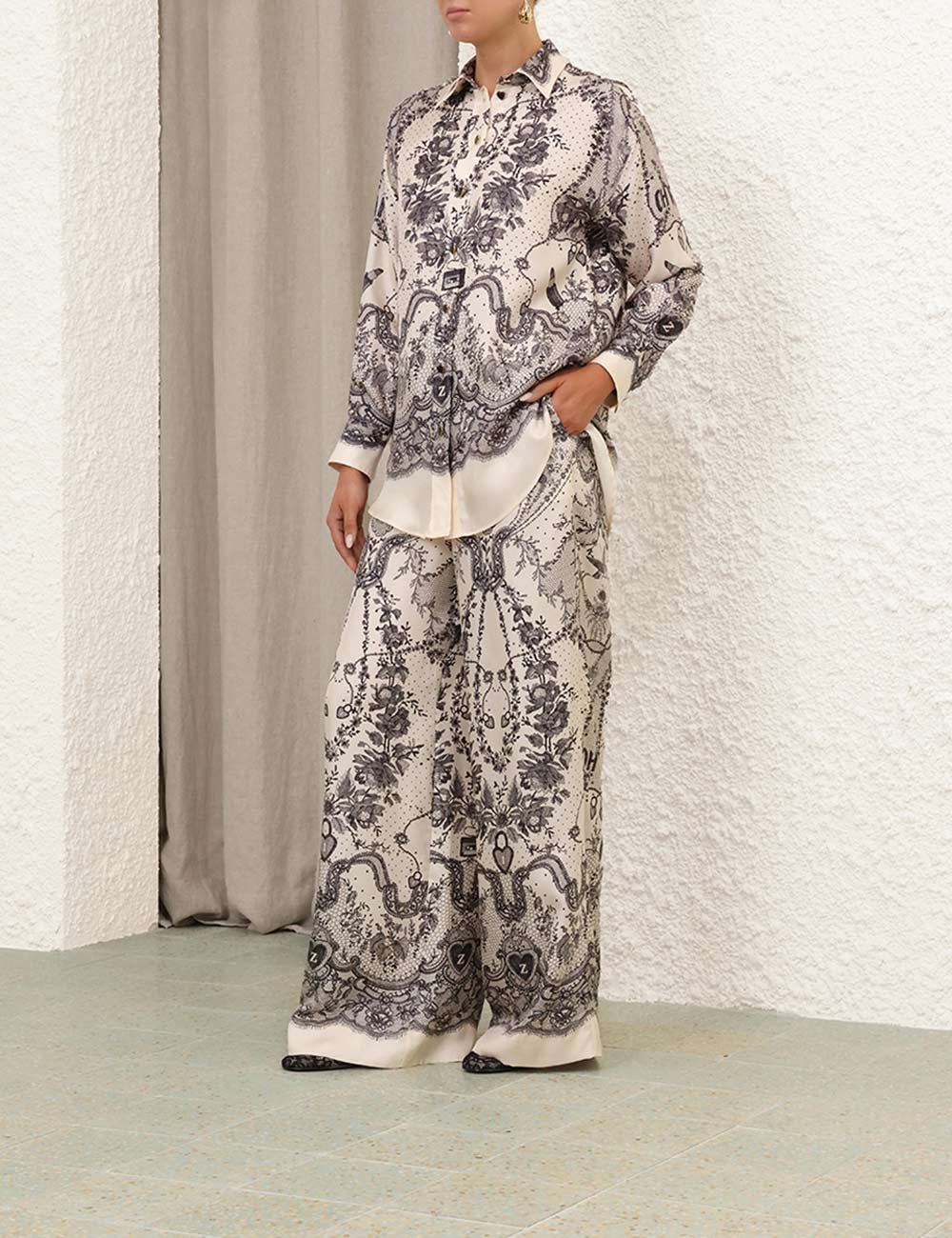 Pantalon Crush Draw Waist
