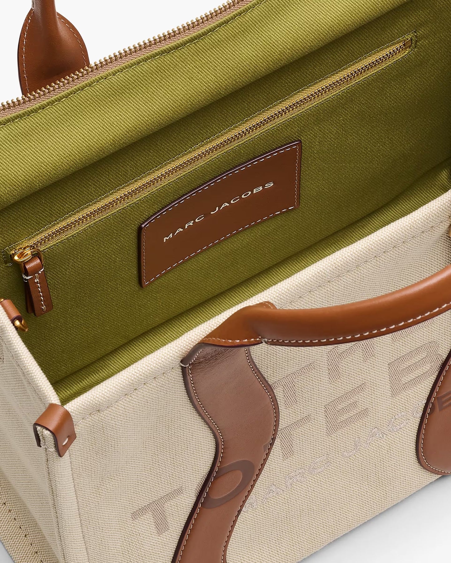 Medium Tote Bag In Wavy Canvas