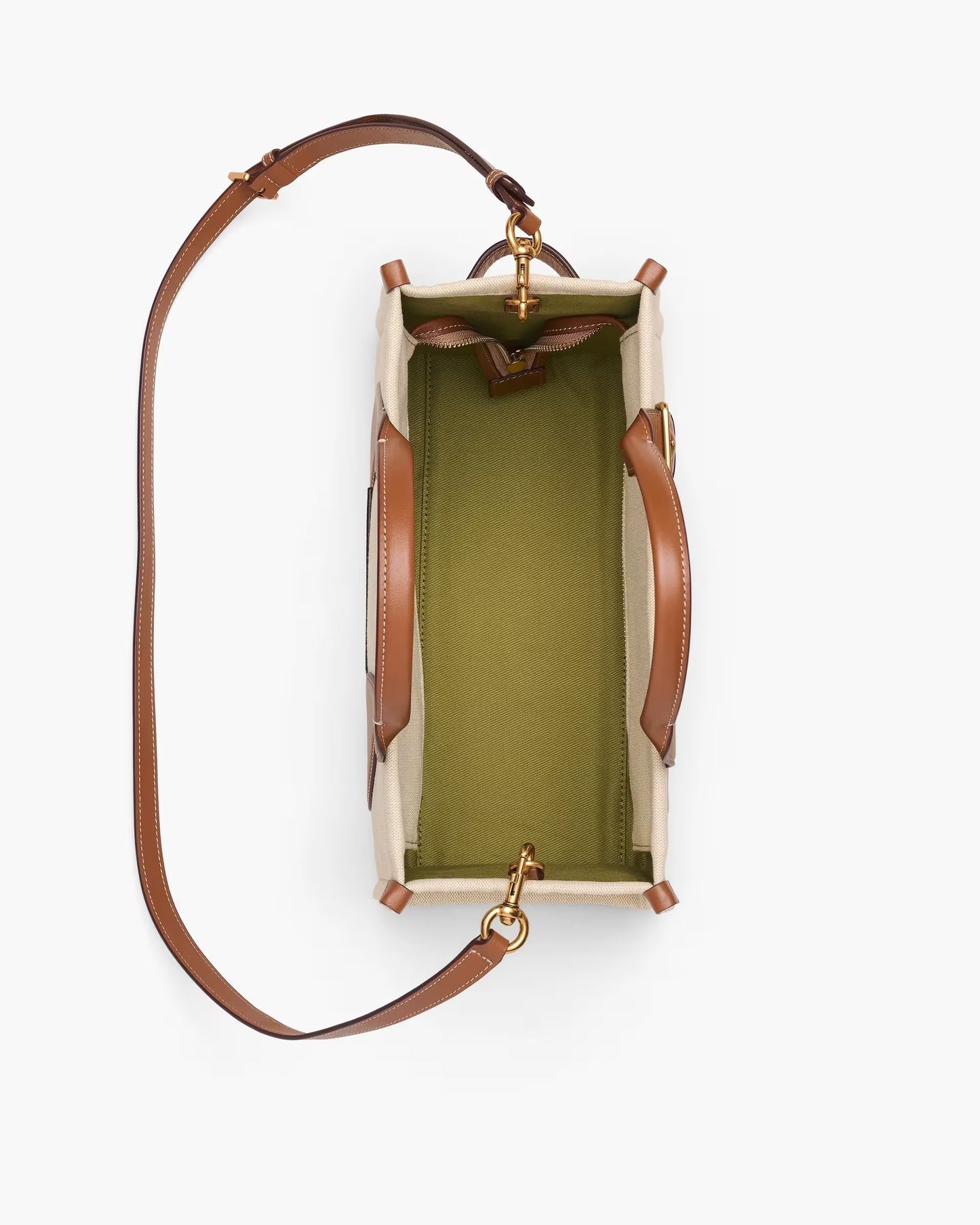 Medium Tote Bag In Wavy Canvas