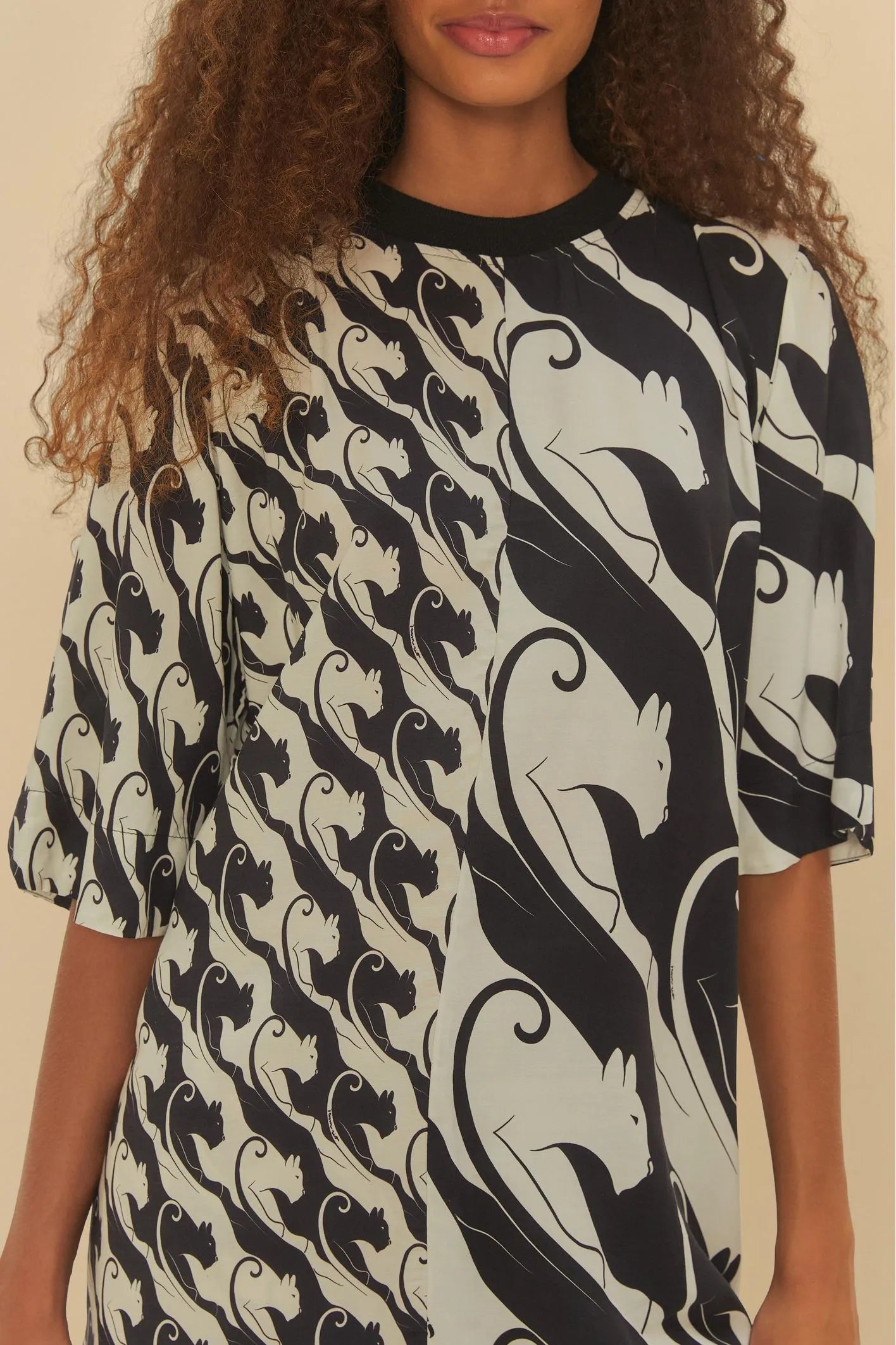 Vestido Camiseta Panteras