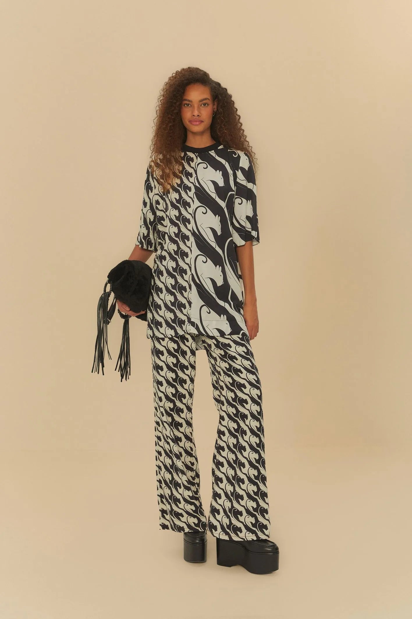 Pantalon Reta Sarja Panteras