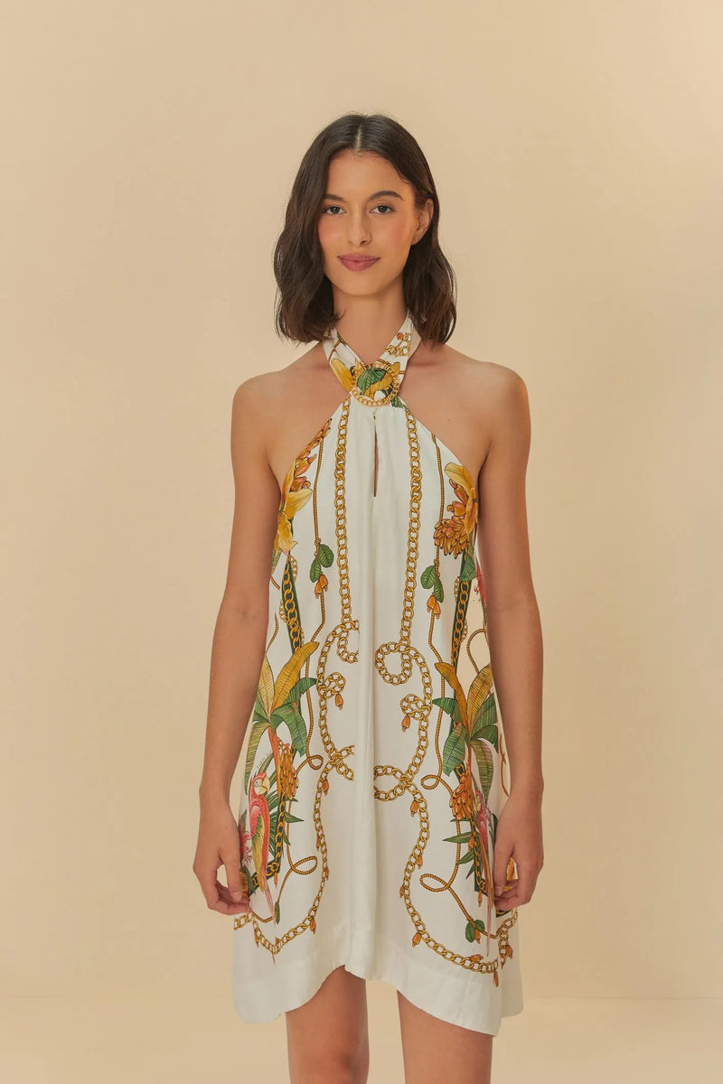 Mini Vestido Riqueza Tropical