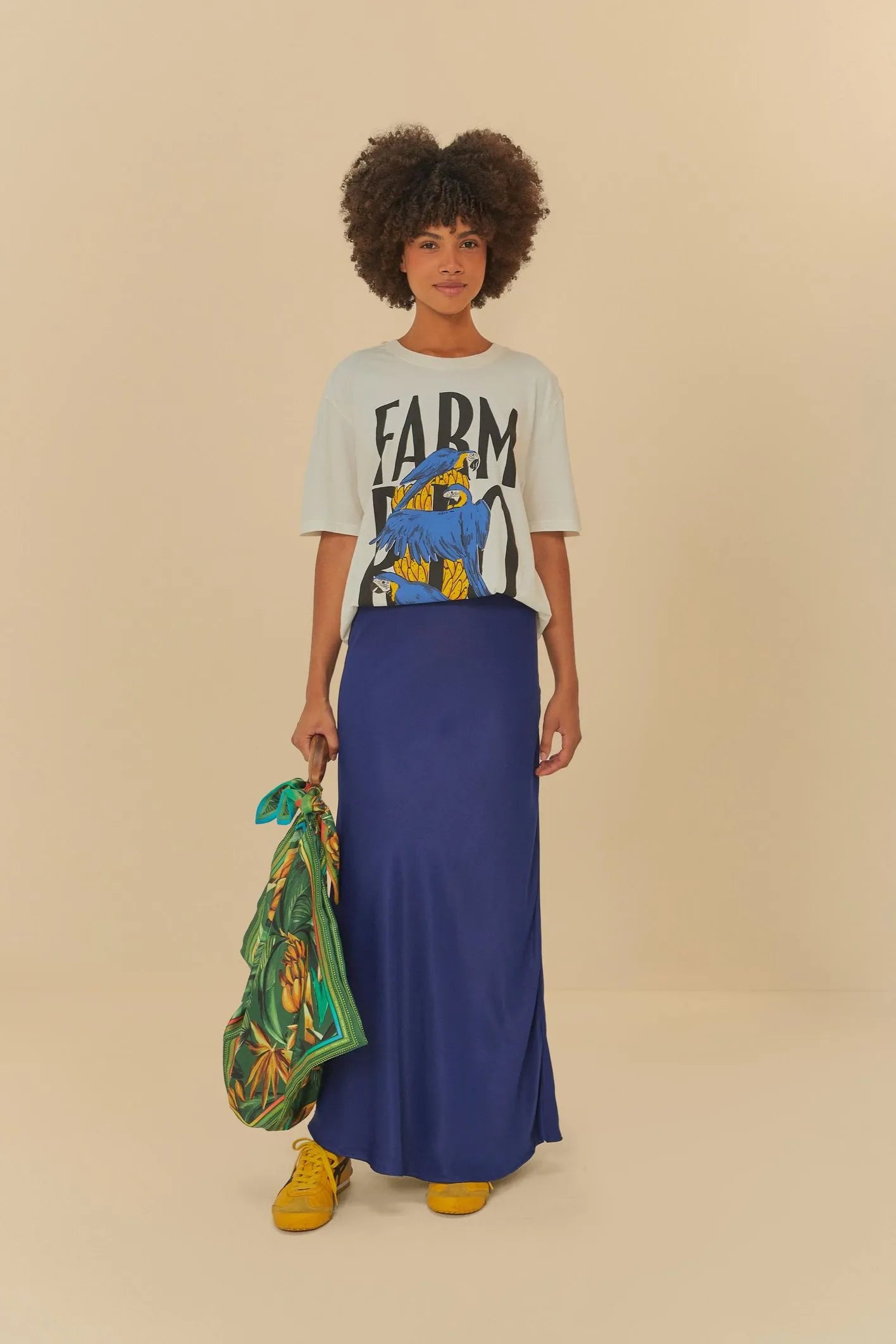 Camiseta Farm Rio Arara Bananeira