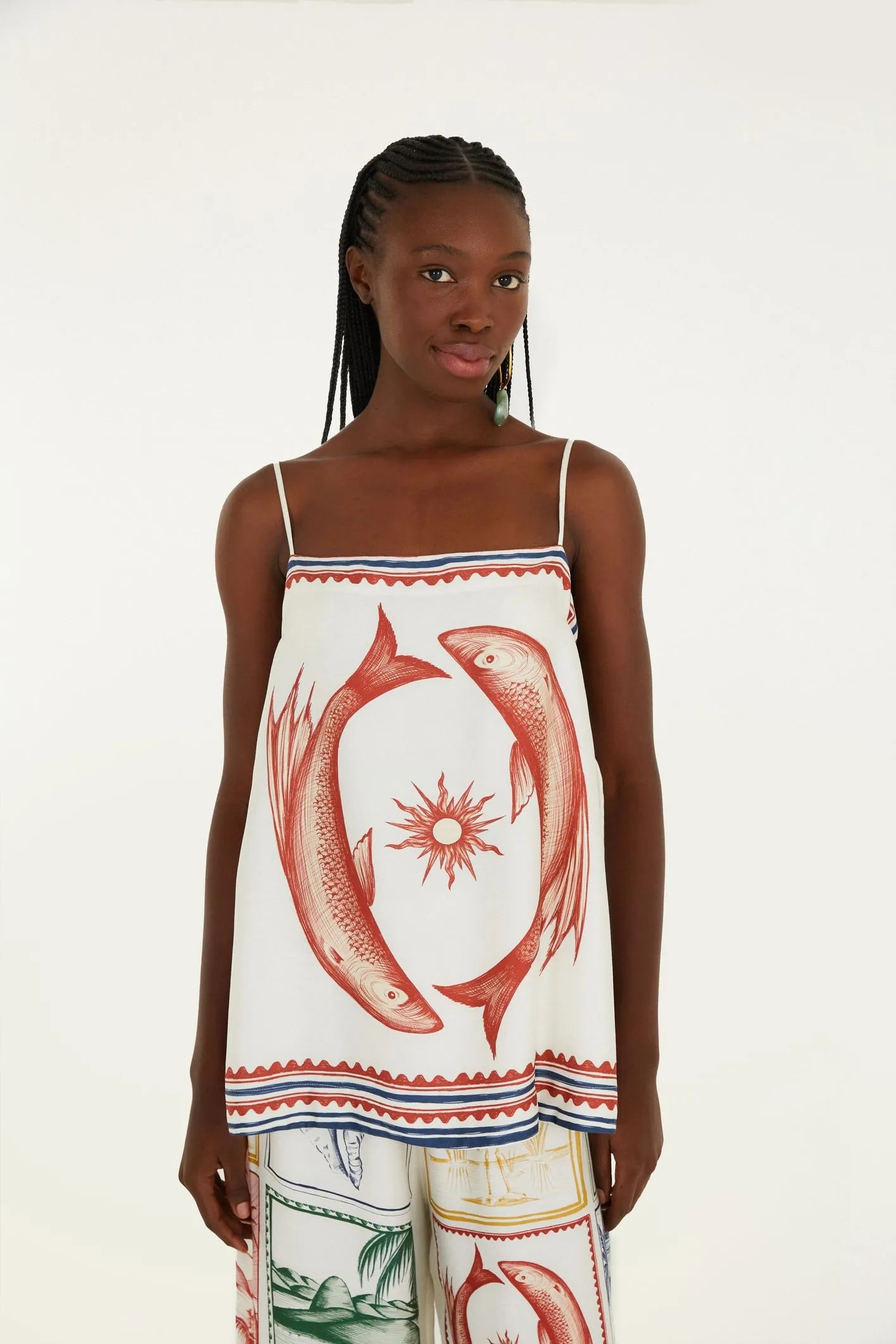 Blusa Regata Brasil Vintage