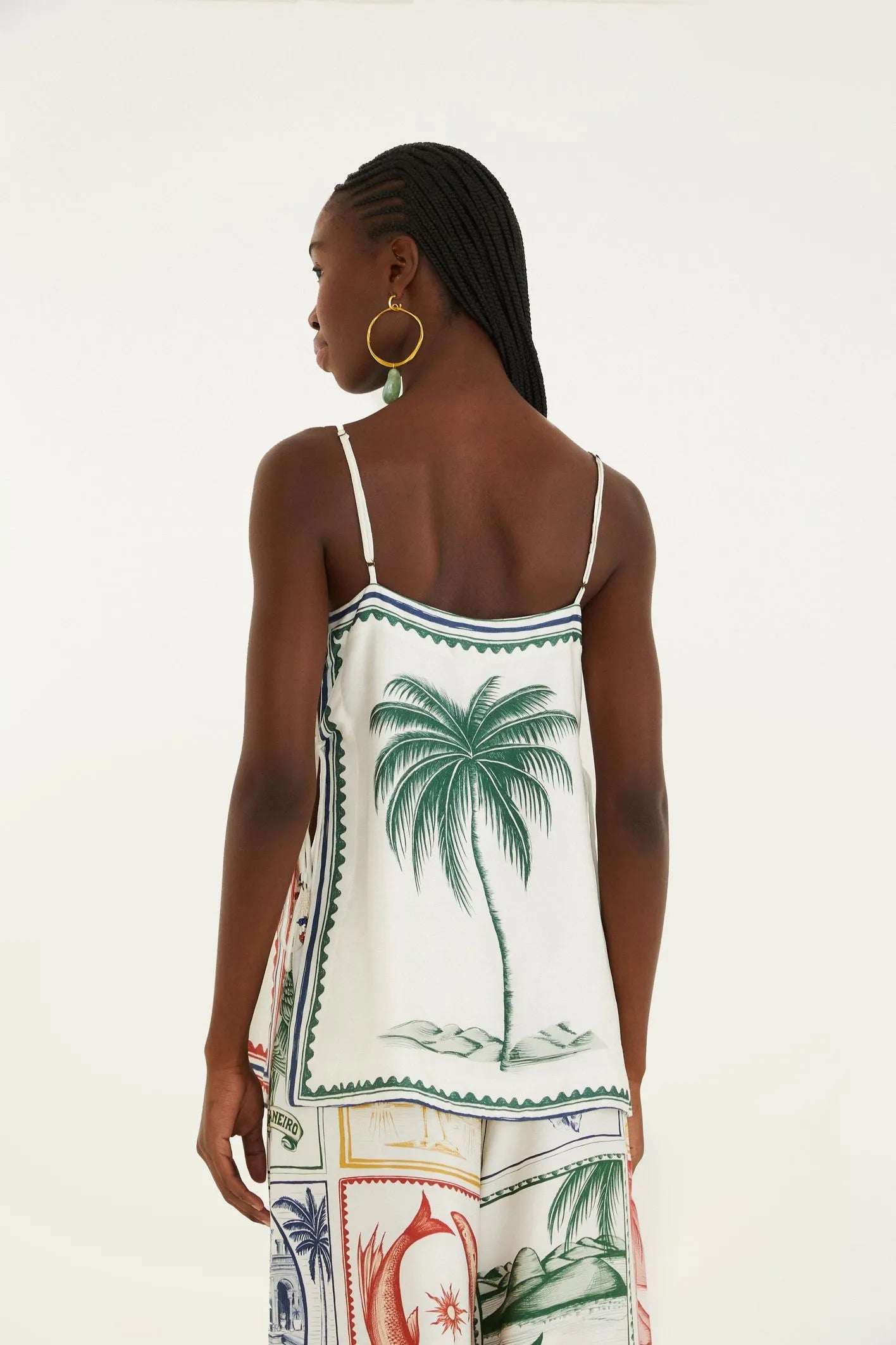 Blusa Regata Brasil Vintage