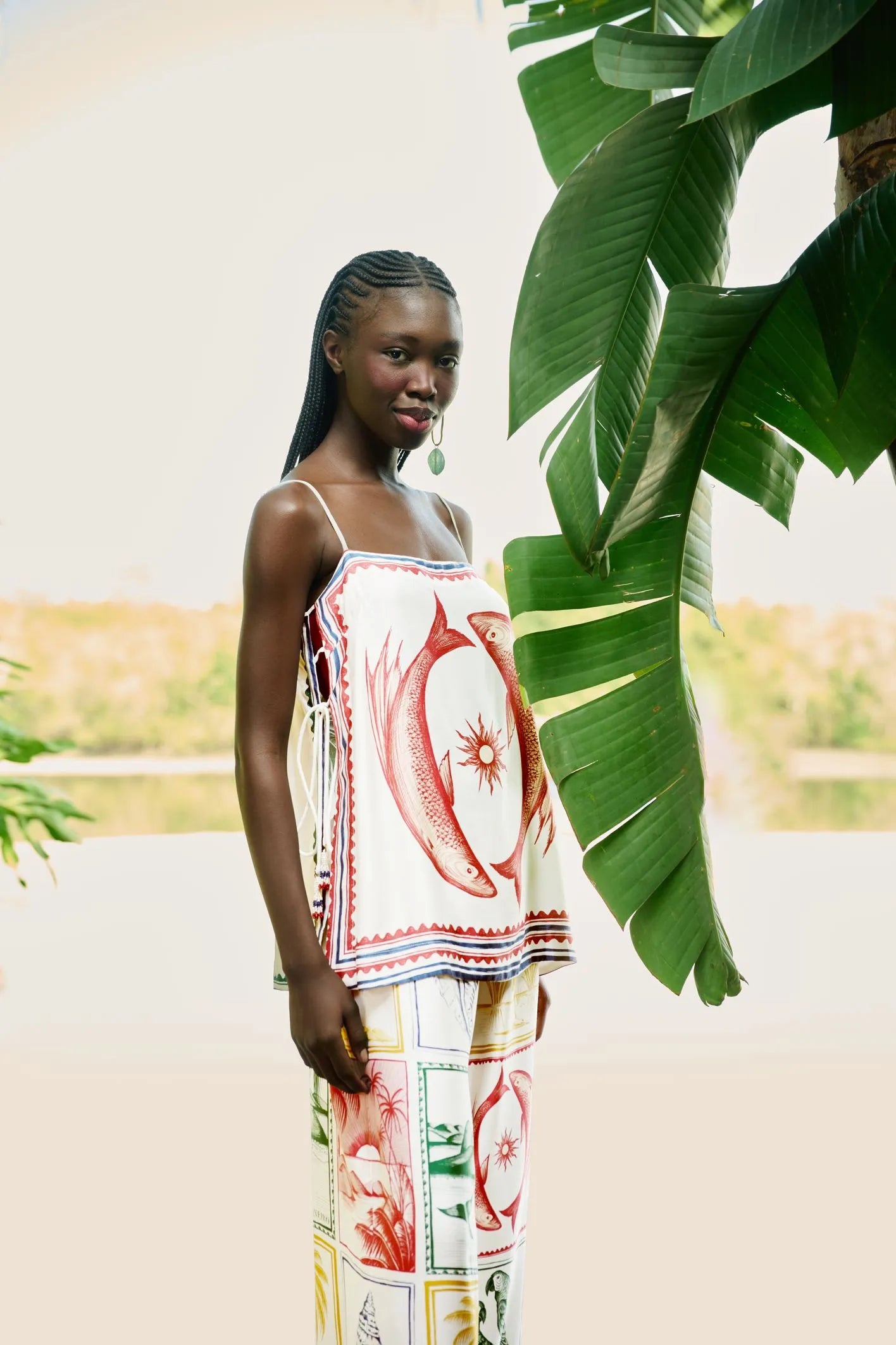 Blusa Regata Brasil Vintage